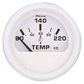 Faria Beede Instruments Faria Dress White 2" Cylinder Head Temperature Gauge (60 - 220&deg; F) 13113